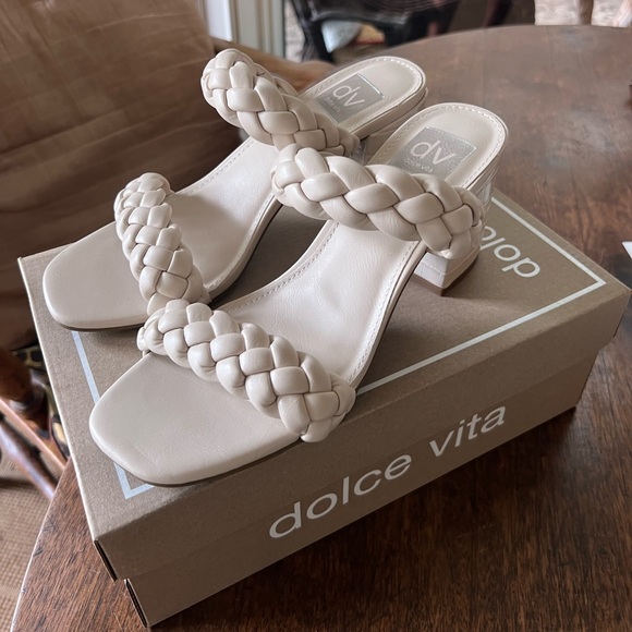 Dolce Vita Braided Wedges - Picture 2 of 3